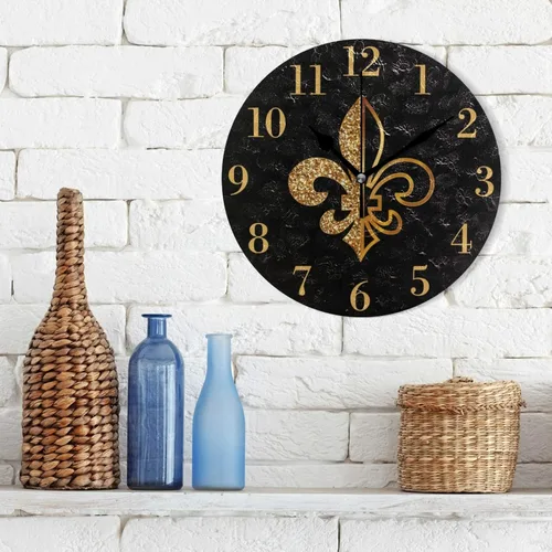 Miniatura 3 de susiyo Reloj de pared de alpaca con diseño de llama, con diseño de animales, silencioso, redondo, sin tictac, funciona con pilas, creativo