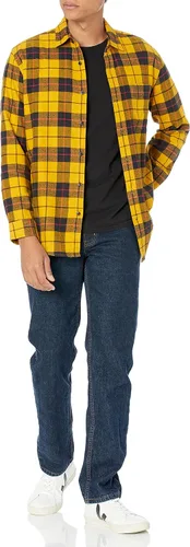 Miniatura 5 de Tienda Essentials - Camisa de franela para hombre, de manga larga