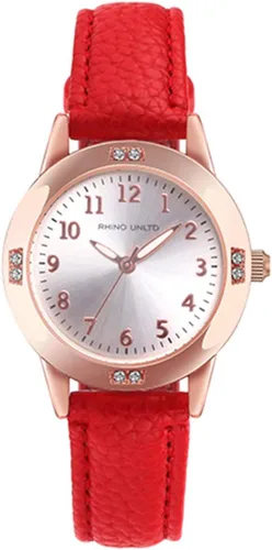 Miniatura 10 de Women's Leather Band Quartz Movement Waterproof Business Classic Analog Watch with Genuine Leather Stainless Steel Band Elegant Ladies Watch