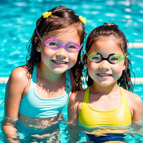 Miniatura 8 de Gafas de natación para niños, paquete de 2 gafas de natación de protección completa, sin fugas, antivaho para niños de 3 a 14 años Verde y Púrpura