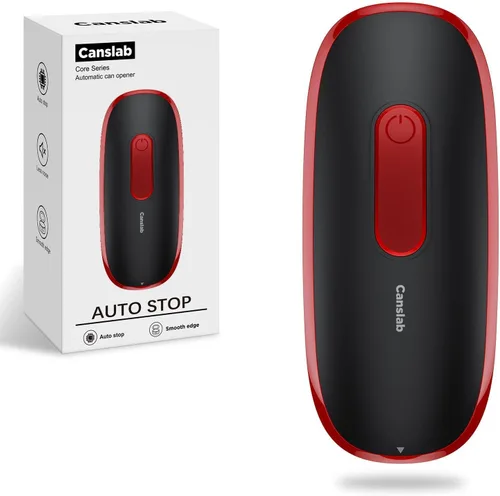 Miniatura 10 de Canslab Ultrablde (versión básica) - Abrelatas eléctrico recargable para cocina para personas mayores con artritis, abrelatas de batería USB