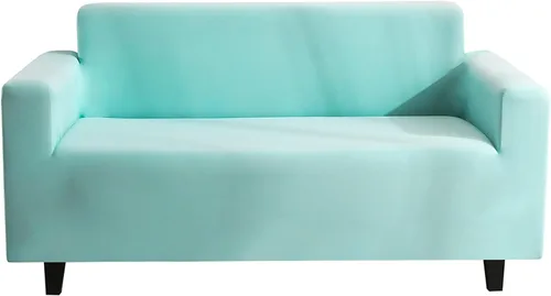 Miniatura 14 de Fundas de sofá de color liso, funda elástica para sofá, protector universal de muebles, suave, lavable, con parte inferior elástica, fundas de sofá