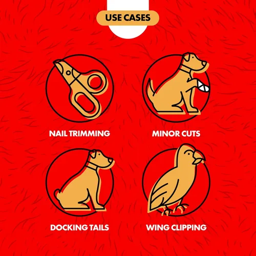 Miniatura 2 de Miracle Care Kwik Stop hisopos de gel astrintente para perros, gatos y pájaros, 3 aplicadores de un solo uso, acción rápida para detener la sangre