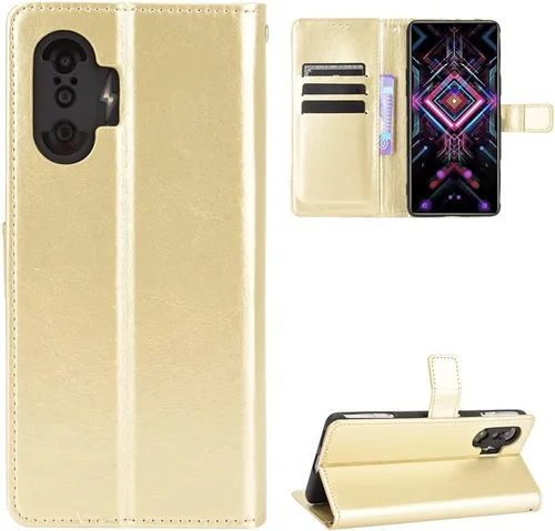 Funda para Xiaomi Poco F3 GT, Funda para Xiaomi Redmi K40 Game Funda de cuero, Funda de cuero con tapa para Xiaomi Poco F3 GT 5G M2104K10I / Redmi