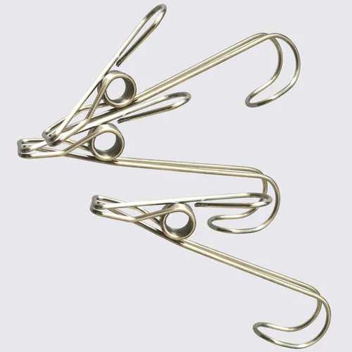 Miniatura 5 de Alfileres de ropa de acero inoxidable, 304 de metal de acero inoxidable de cola larga, alfileres de gancho de acero inoxidable, alfileres grandes a
