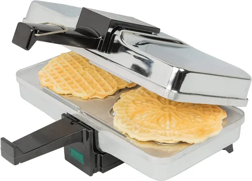 Miniatura 3 de Máquina para hacer pizzellas de CucinaPro, Plateado