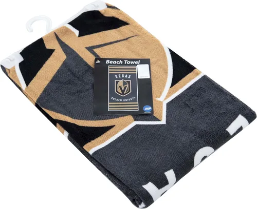 Miniatura 5 de Northwest NHL Vegas Golden Knights - Toalla de playa, 30 x 60 pulgadas, rayas