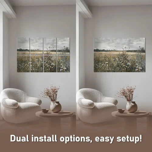 Miniatura 6 de FurnoFlexArt Paneles Acústicos Artísticos Azulejos Decorativos para Habitación Paneles de Espuma Insonorizante Absorbente Amortiguador Cancelador