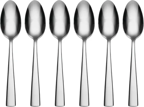 Oneida H098006D Nocha Everyday Cucharas llenas cubiertas, juego de 6, 7 pulgadas de largo x 1.4 pulgadas de ancho