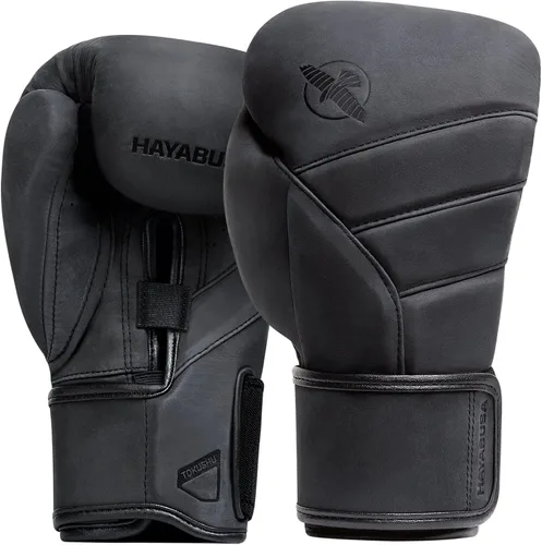 Miniatura 10 de Guantes de boxeo de cuero Hayabusa T3 LX para hombres y mujeres para entrenamiento, sparring, saco pesado y trabajo con manoplas