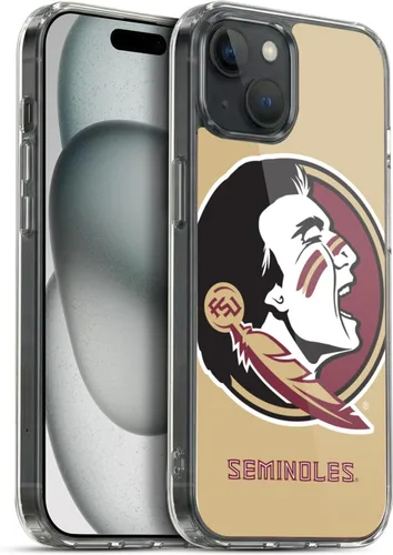 Miniatura 92 de Head Case Designs Funda de gel suave FSU Seminoles de la Universidad Estatal de Florida con licencia oficial compatible con Apple iPhone 13 Pro Max