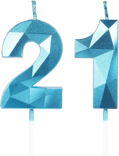 Miniatura 69 de Velas de cumpleaños número 15, velas número 15, velas de feliz cumpleaños de oro rosa para pastel, decoraciones de cobertura de pastel de diseño 3D