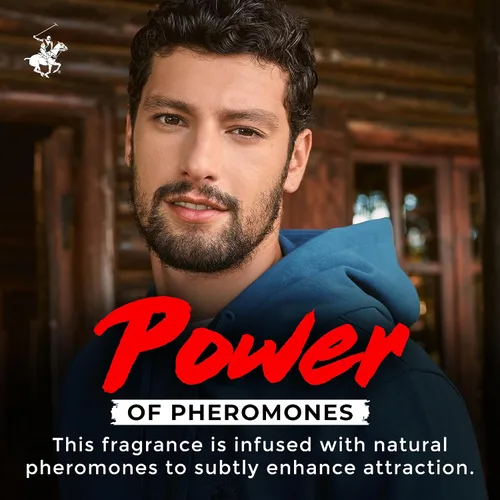 Miniatura 2 de Beverly Hills Polo Club Sexy + Pheromones Alpha EDP Spray - Colonia de feromonas para hombres con aceites esenciales naturales, aroma fresco