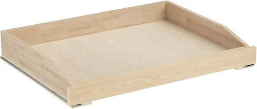 Miniatura 13 de LOVMOR Organizador de gabinete extraíble de 13.5 pulgadas de ancho x 21 pulgadas de profundidad, estantes extraíbles para gabinete con cierre suave