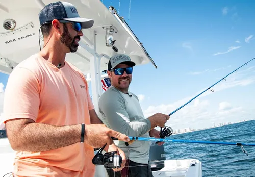 Miniatura 3 de Temple Fork Outfitters Cañas giratorias Tactical Inshore Series - Nuevo 2022, azul