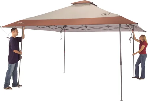 Miniatura 2 de Coleman 13x13ft Instant Canopy Sun Shelter Portable Shade Tent Sets Up in 3 Minutes Vented Roof for Airflow Great for Campsite Backyard Tailgates