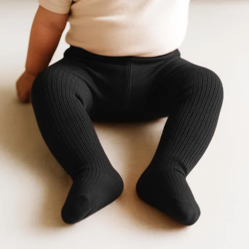 Miniatura 17 de American Trends Leggings para bebé, medias de punto para niñas y niños pequeños, leggings de punto de invierno