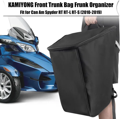 Miniatura 5 de Bolsa de maletero delantera para Spyder RT, organizador de frunk, bolsas de equipaje, bolsa de almacenamiento de carga extraíble, accesorios
