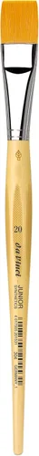 Miniatura 12 de da Vinci Student Series 303 Junior - Brocha redonda elástica sintética con mango lacado que no se enrolla, tamaño 14