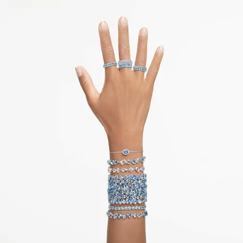 Miniatura 6 de SWAROVSKI Anillo Matrix 5661907 baguette azules