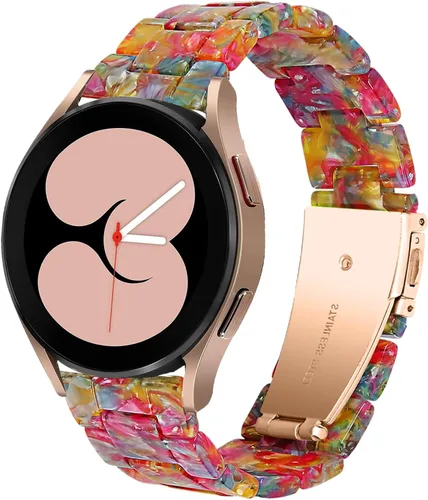 Miniatura 28 de Correa compatible con Samsung Galaxy Watch 6/6 Classic/Galaxy Watch 5/5 Pro / 4/4 Classic / 3 de 1.61 pulgadas / Active 2, correa de repuesto