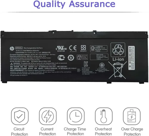 Miniatura 6 de HP SR04XL L08855-855 - Batería para HP Omen 15-CE0XX 15-DC0XX Series 15-CE009LA 15-CE015DX 15-DC0003LA 15-DC0051NR Pavilion 15-CB0XX 15-CX0XX
