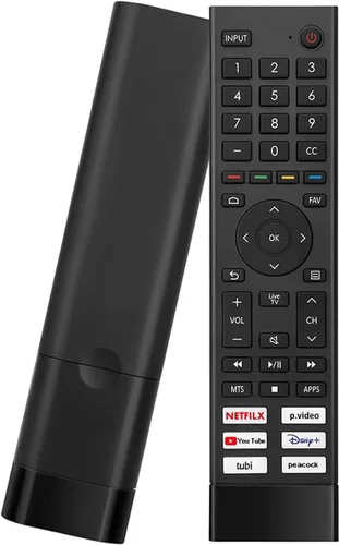 ERF3J80H - Control remoto universal de repuesto para Hisense Smart TV 43A6G 50A6G 50U6G 50U68G 55U6G 55A6G 55U68G 60A6G 65U68G 65A6G 65U6G 70A6G