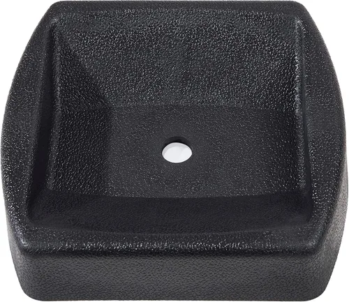 Miniatura 3 de LEORAY Jack Wheel Chock, Muelle de rueda de goma reforzada para caravanas y remolques (rueda doble)