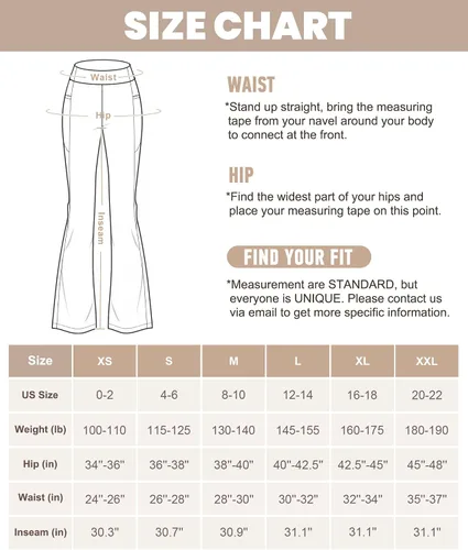Miniatura 6 de Ewedoos Pantalones con forro polar para mujer, pantalones térmicos con bolsillos, cintura alta, pantalones cálidos para mujer, pantalones de yoga
