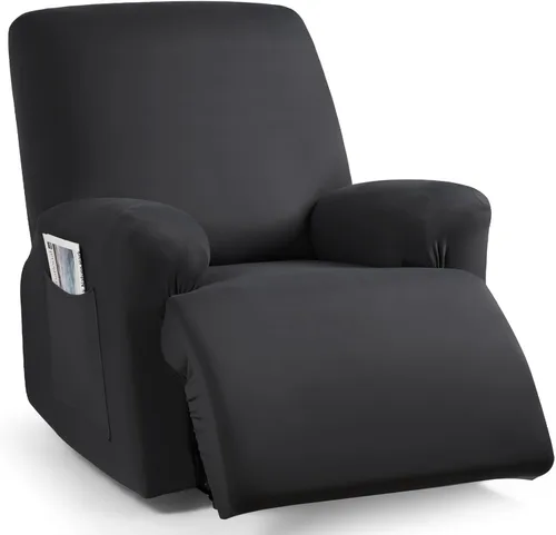 Miniatura 15 de TAOCOCO Funda para sofá reclinable, 3 piezas de fundas de tela de poliéster elástica para sofá reclinable de 3 asientos, protector de muebles suave