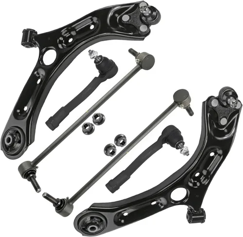 Miniatura 71 de Detroit Axle - Kit de extremo delantero para Chrysler 300 Dodge Charger Challenger 2011-2023, 2 brazos de control inferiores traseros 2 varillas