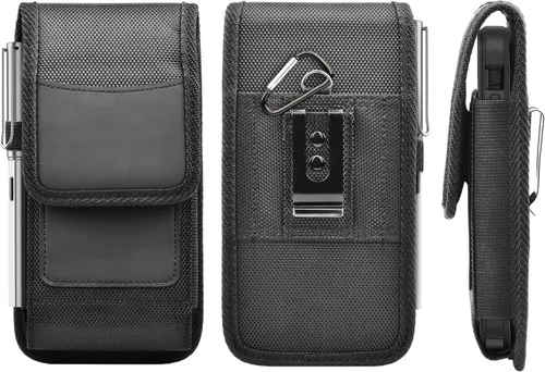 Funda para iPhone 15/14/13/12/11 Pro Max con clip para cinturón, funda protectora para teléfono, fundas para teléfono celular, funda para teléfono