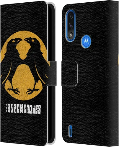 Miniatura 7 de Head Case Designs Funda de piel con licencia oficial de The Black Crowes Artwork Graphics compatible con Moto E7 Power/Moto E7i Power