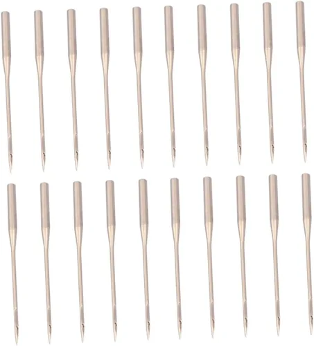 Miniatura 3 de Kisangel 200 piezas de alfiler de coser máquina de coser aguja de mezclilla agujas de coser de repuesto aguja de punto de repuesto agujas de máquina