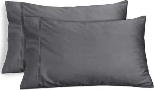 Miniatura 2 de Boston Linen Co. - Juego de sábanas de 400 hilos tamaño King, sábanas de 100 % algodón de calidad de hotel con bolsillos profundos, sábanas y fundas