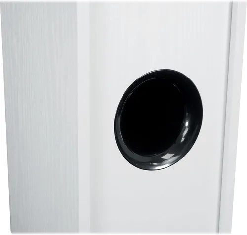 Miniatura 9 de Rockville RockTower 68W - Altavoz pasivo de torre de 8 ohmios, 6.5", 500W, MDF, blanco, sonido de alta fidelidad, rejilla desmontable, 3 vías