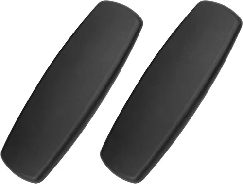 Miniatura 2 de ALUCSET Almohadillas de repuesto para silla de oficina de 10 pulgadas de largo x 3 pulgadas de ancho, almohadillas universales de 4 pulgadas y 5.5