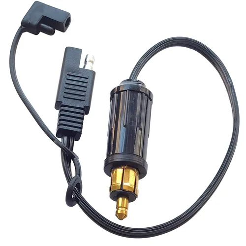 Miniatura 2 de Conector de enchufe SAE a DIN, adaptador de cable de extensión para motocicleta - 18AWG