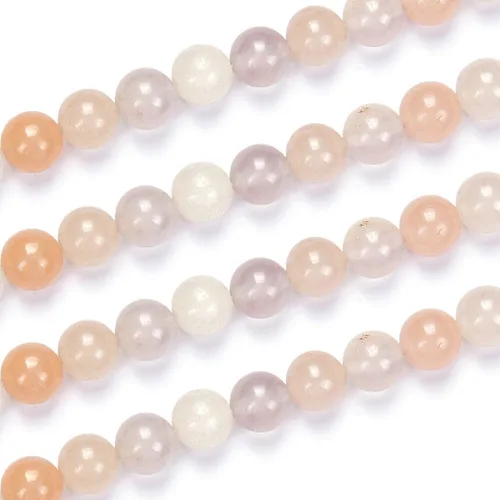 Miniatura 15 de Adabele - 35 piezas de piedras preciosas curativas de cristal de sugilita púrpura natural de 10mm (0.39 pulgadas), cuentas redondas sueltas
