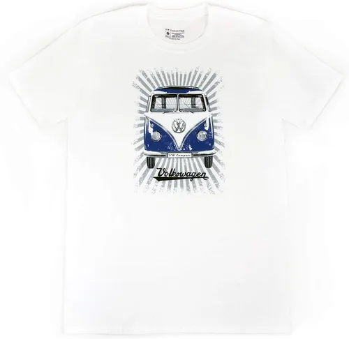 BRISA VW Collection - Volkswagen Samba Bus T1 Camper Van - Camiseta unisex con diseño retro y vintage
