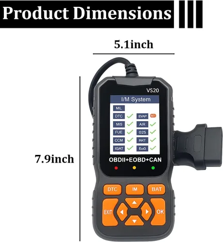 Miniatura 2 de Herramienta de diagnóstico de escáner de coche OBD2, lector de código OBDII/EOBD para vehículos V520, lector de códigos de falla automotriz