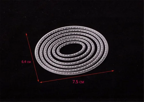 Miniatura 4 de Mvchifay Plantillas de metal para álbumes de recortes, herramienta de bricolaje para manualidades, acero al carbono, plantilla de estampado
