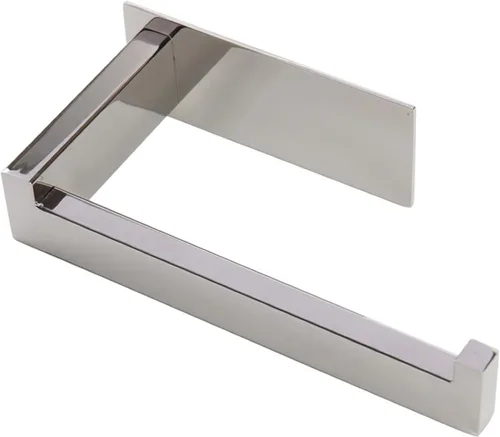 Miniatura 10 de Portarrollos de papel higiénico, soporte de pañuelos autoadhesivo de acero inoxidable resistente al óxido, sin perforación, fácil de instalar