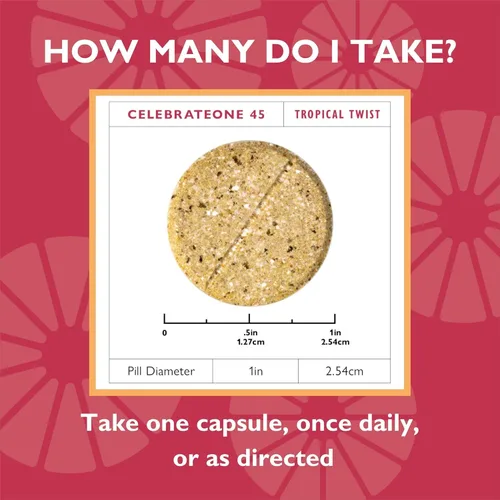 Miniatura 4 de Celebrate Vitamins CelebrateONE 45 Masticables, 45mg Hierro - Multivitamínico Bariátrico Una Vez al Día, Vitaminas y Minerales Esenciales