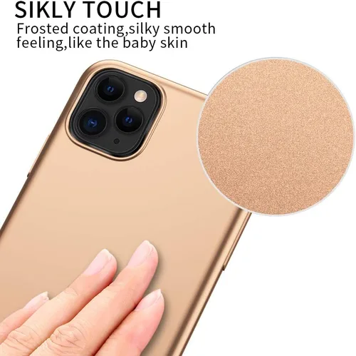 Miniatura 3 de X-level Funda para iPhone 11 Pro Max, delgada y suave TPU superficie mate, funda ultradelgada para teléfono, ligera, protectora completa