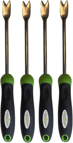 Miniatura 9 de Garden Guru Extractor de grietas de patio, herramienta para eliminar diente de león y raíces - arrancador de malas hierbas de acero inoxidable