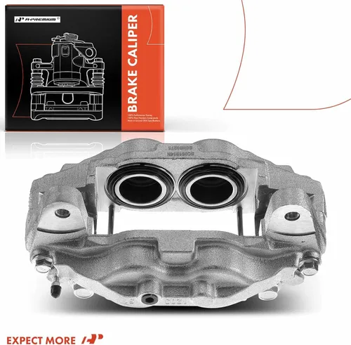 Miniatura 8 de A-Premium Conjunto de pinza de freno de disco compatible con modelos seleccionados de Toyota - Sequoia 2008-2015, Tundra 2007-2015 - Lado delantero
