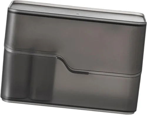 FOMIYES Caja de almacenamiento cosmética Organizador de maquillaje Estante de almacenamiento Caja de escritorio Soporte de plástico