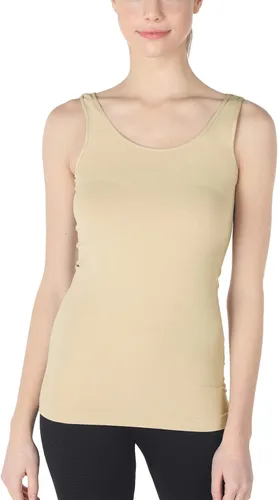 Miniatura 17 de NIKIBIKI Playera sin costuras clásica premium para mujer, fabricada en EE. UU., talla única