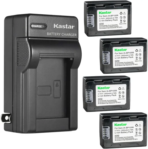 Miniatura 7 de Kastar Reemplazo del cargador de batería de pared AC para Samsung IA-BP105R, IA-BP210R, AD43-00201A, Samsung HMX-F90WN, HMX-F90WN/XAA, HMX-F900